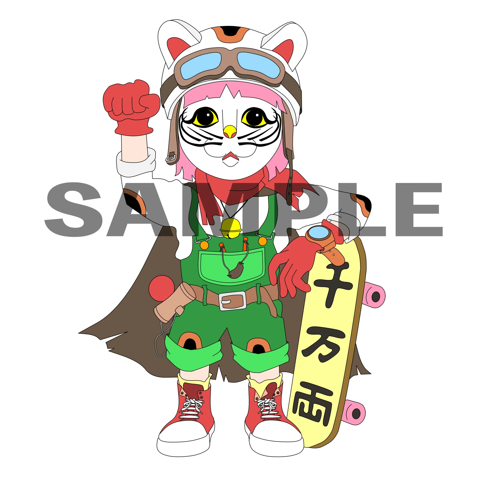 招き猫 右手 Toshy Note
