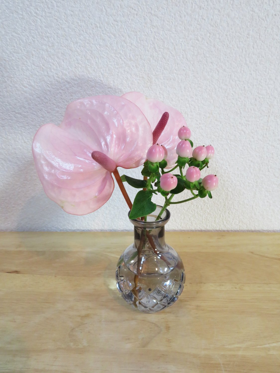 お手入れ後のお花を小瓶に集めて 花と日々 Yas Note
