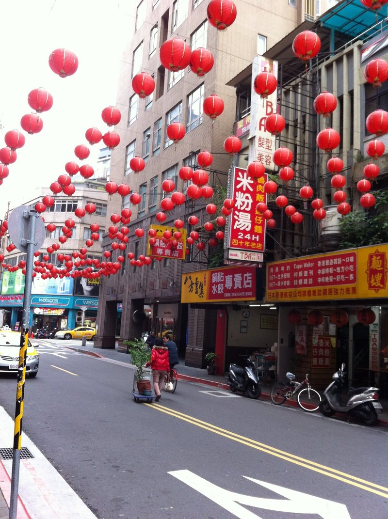 台北の街角