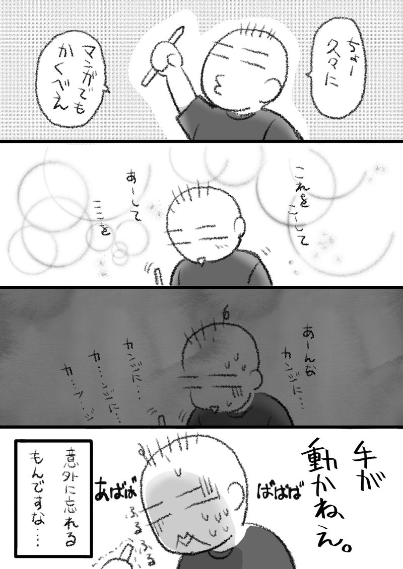 4コマ漫画が限界