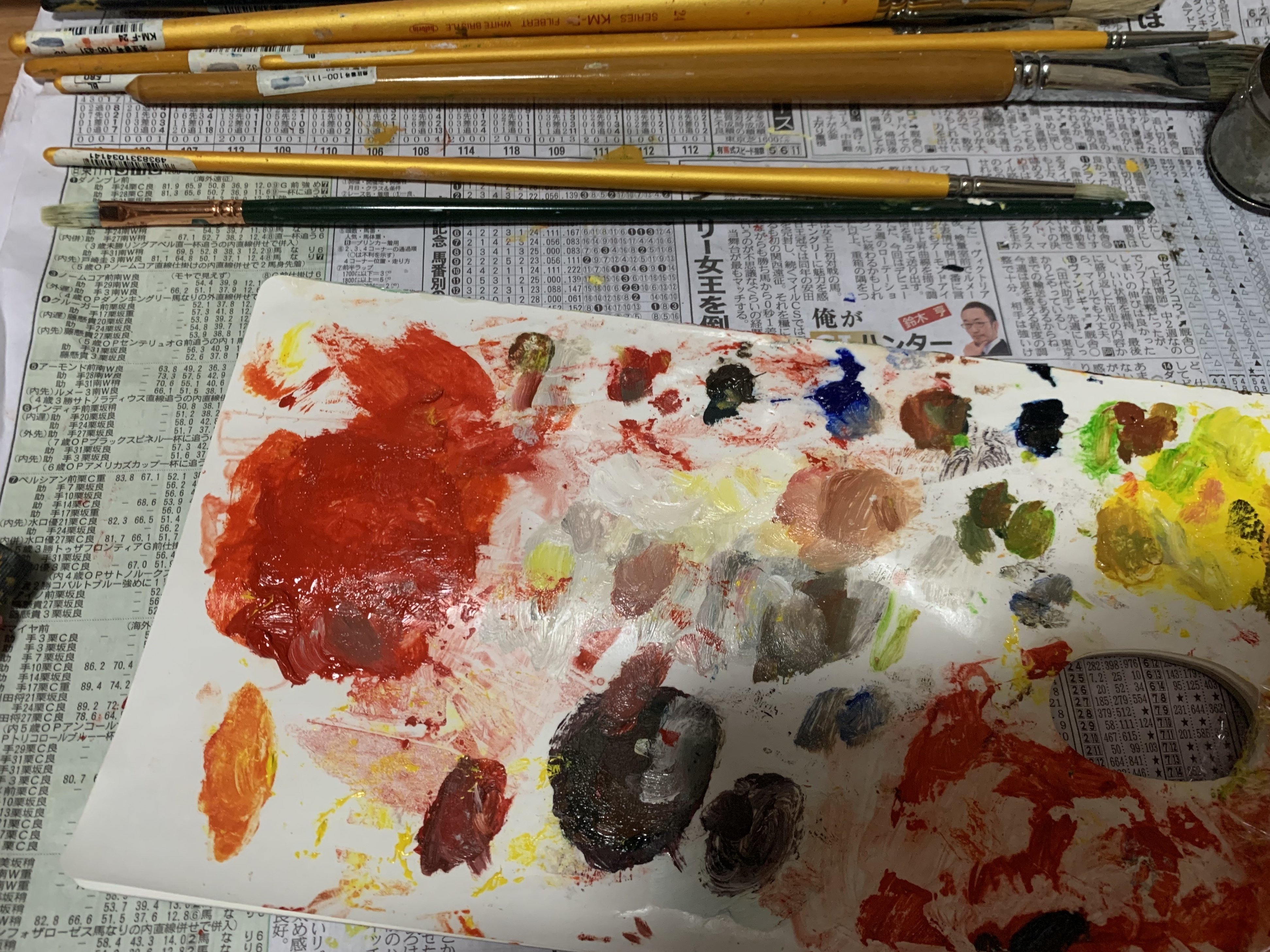 油画8 見取り図リリー Note