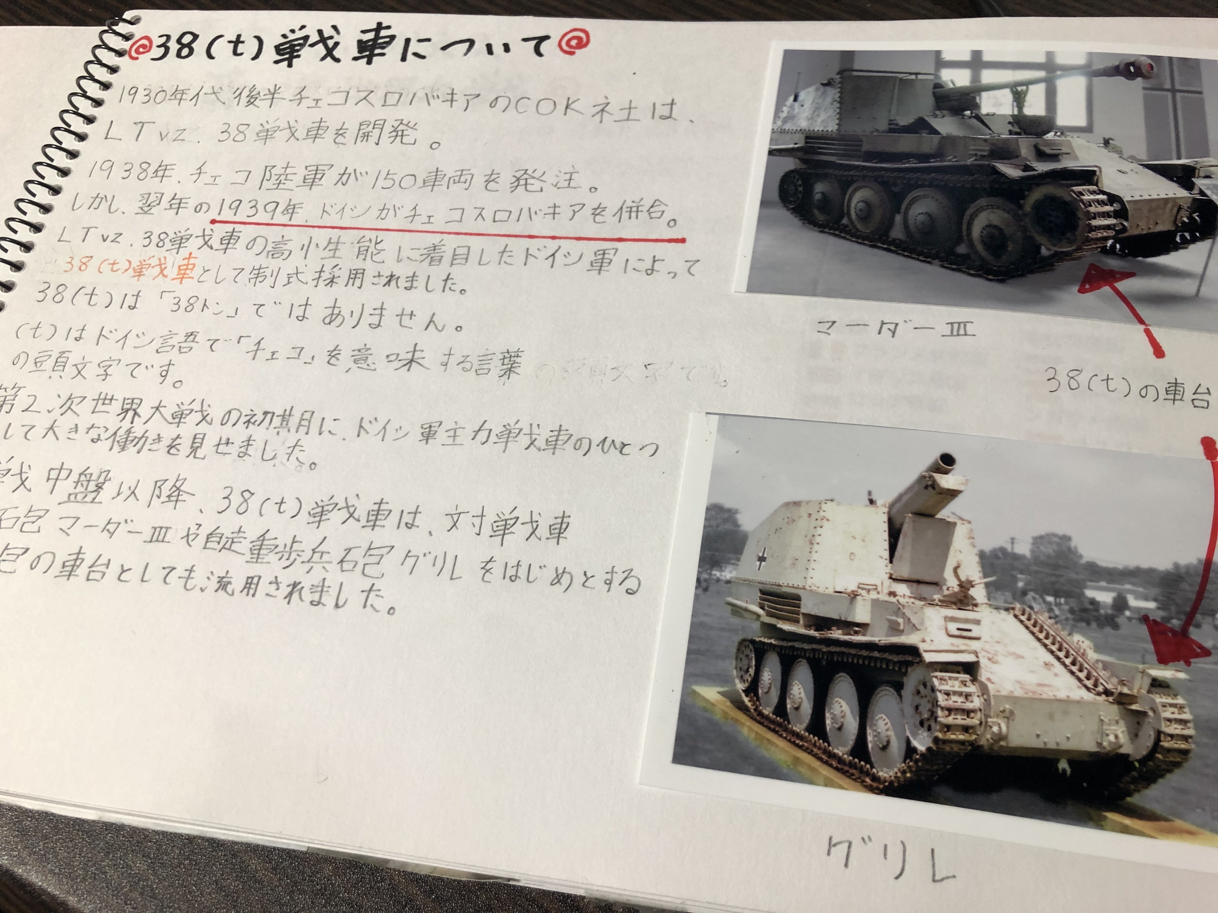 タミヤ1 48 ドイツ軽戦車 38 T E F型 完成写真 息子作 まさぼん Note