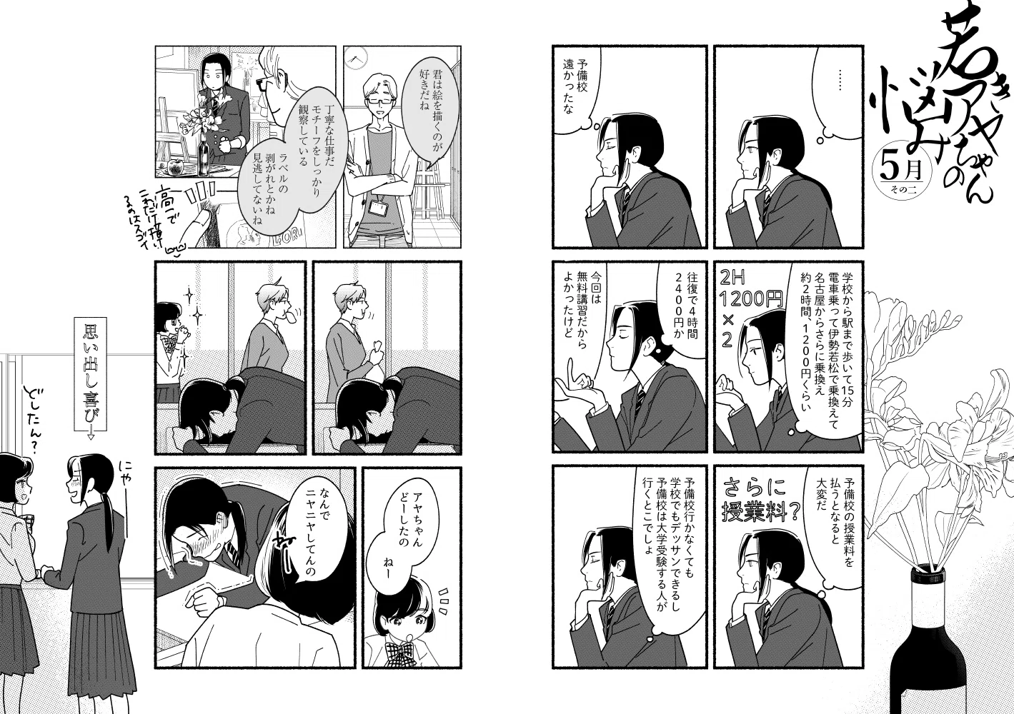 若きアヤちゃんの悩み 5月 辻 恵 Note