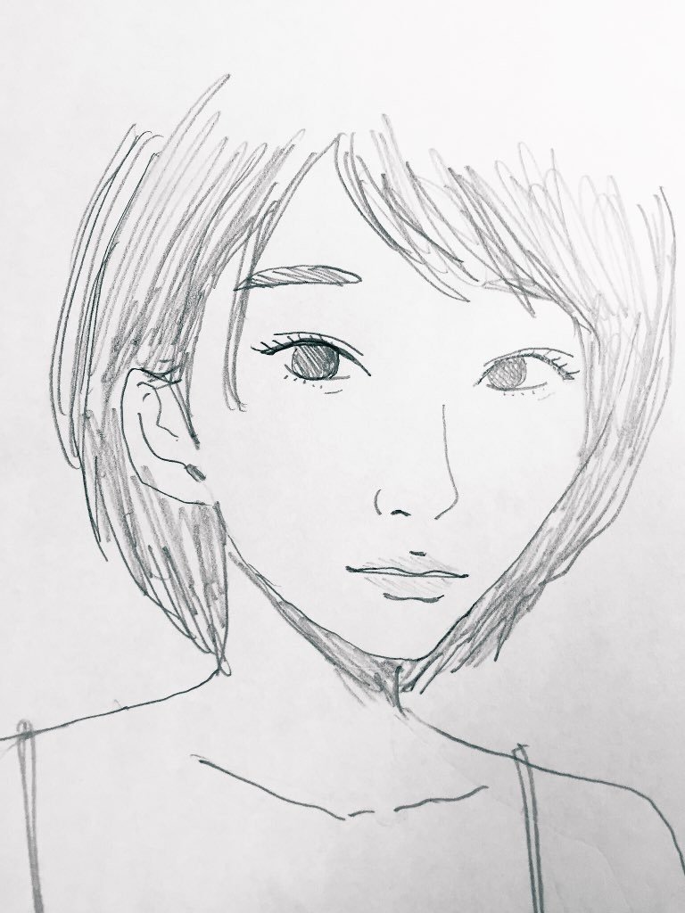 落書きとイラストと似顔絵 Blue Moon 青野春秋 Note