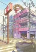Adobe Dimensionで制作した水彩イラスト使用例 イラストレーター林タロウ Note