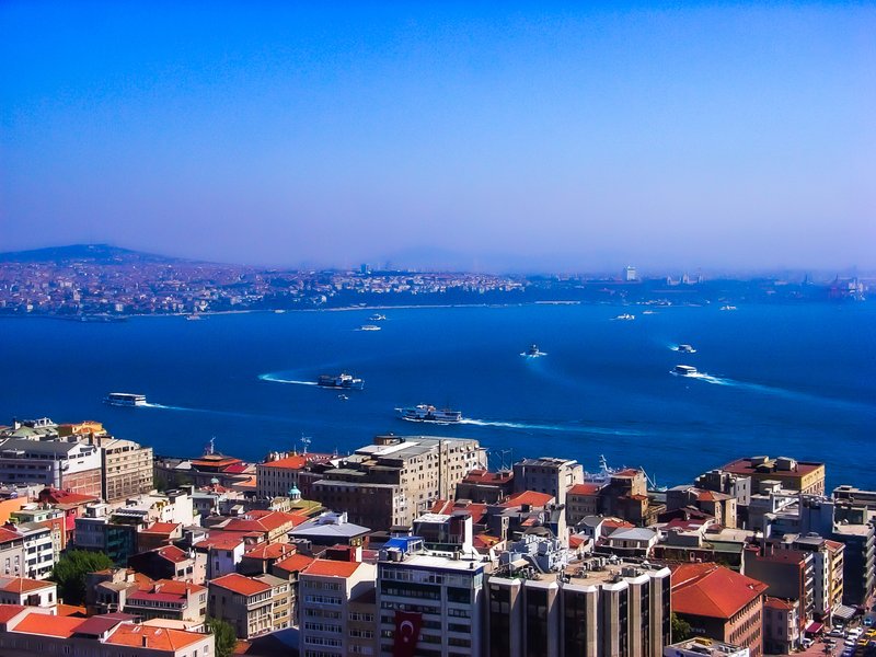 A View from “Galata Kulesi” @ Istanbul, Turkey.  #写真　#写真好きな人と繋がりたい　#2010年欧州大旅行　#イスタンブール 　#トルコ