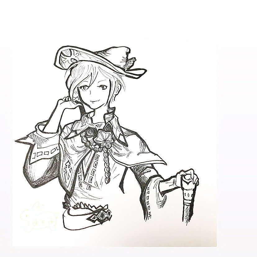 コピックお絵かき Sara Note