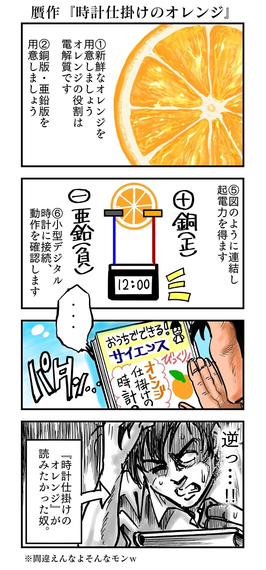 贋作 時計仕掛けのオレンジ 梅熊大介 Note