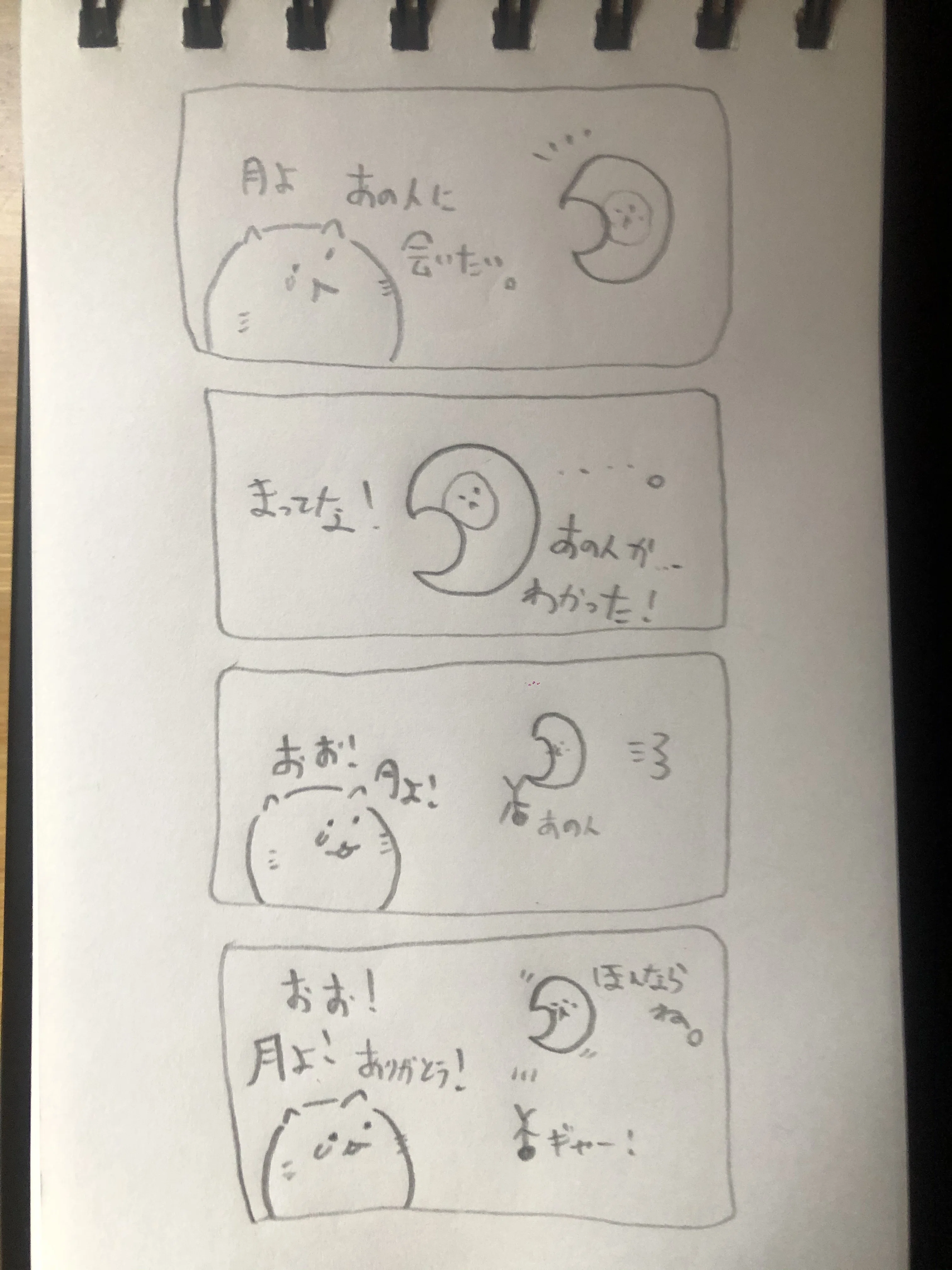 寝起き四コマ完全放心状態 にじゅうろっこめ Rusty Milk Note