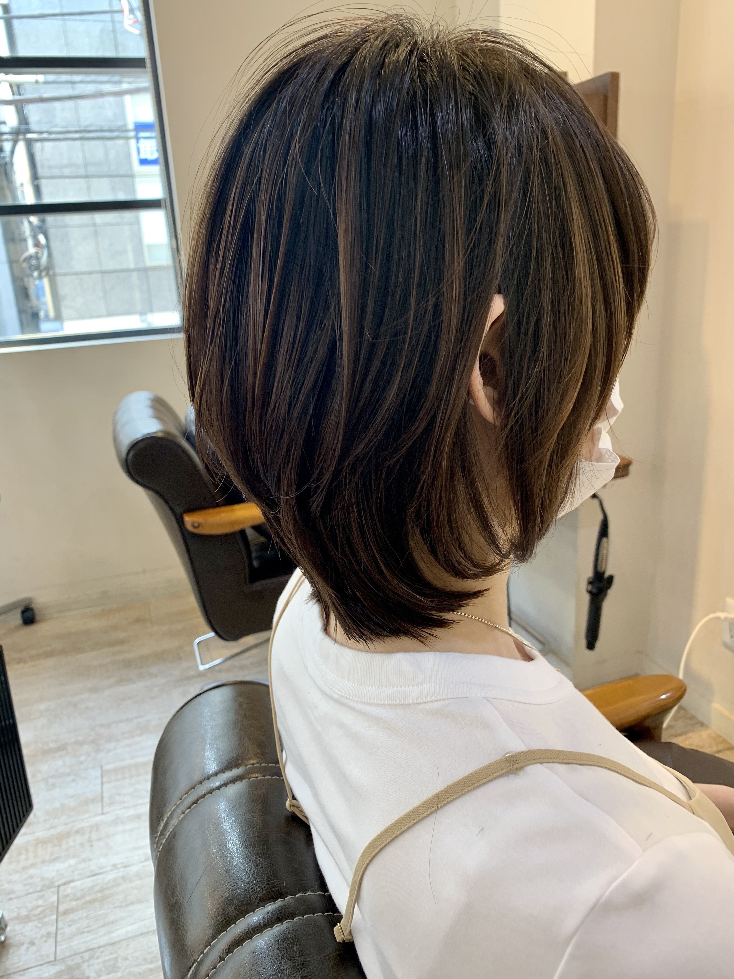 サロンワーク作品 ローライトを全体に入れたウルフボブ そえさん Note