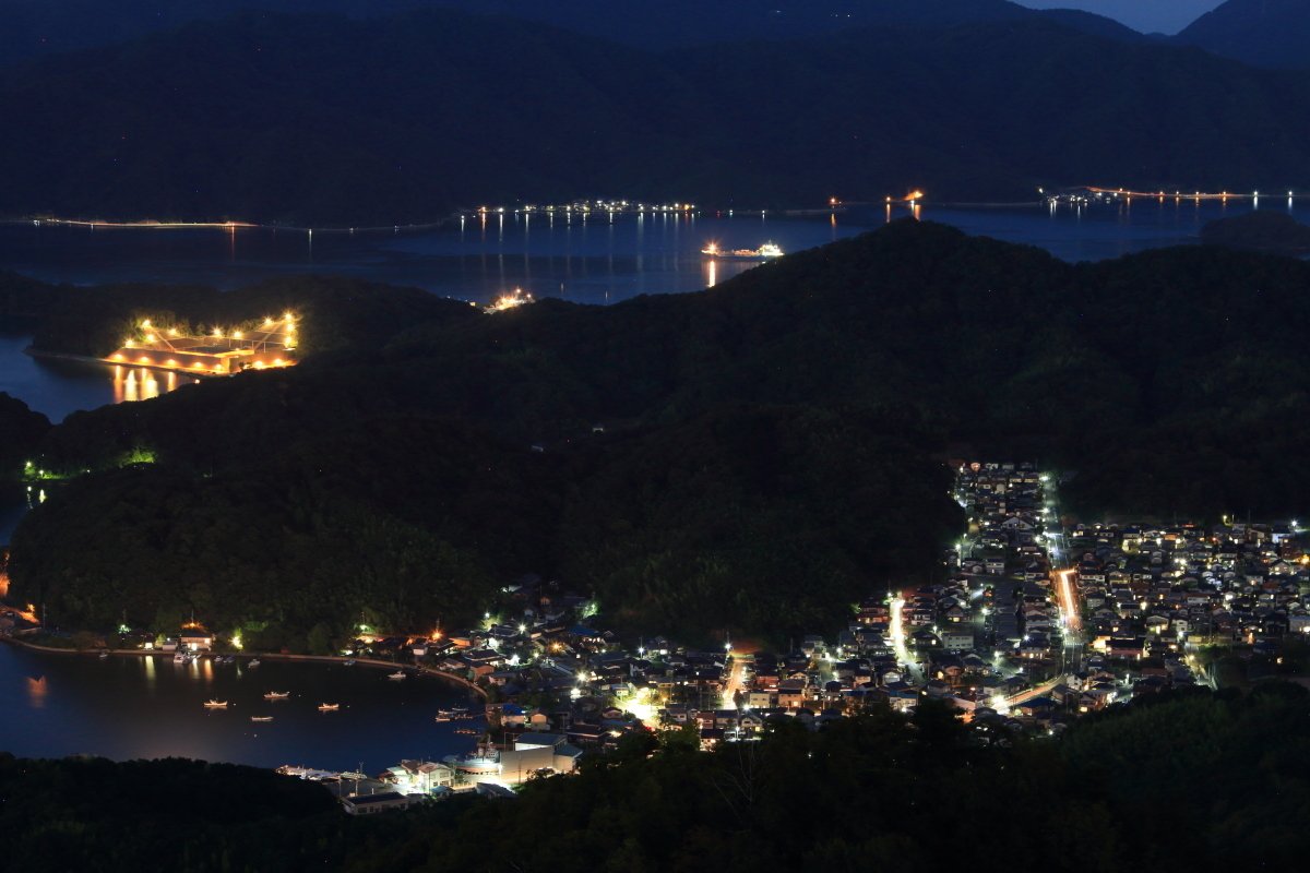 舞鶴の全方位夜景 Windcall Note 舞鶴の全方位夜景 Windcall Note