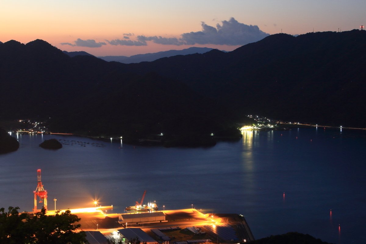 舞鶴の全方位夜景 Windcall Note 舞鶴の全方位夜景 Windcall Note