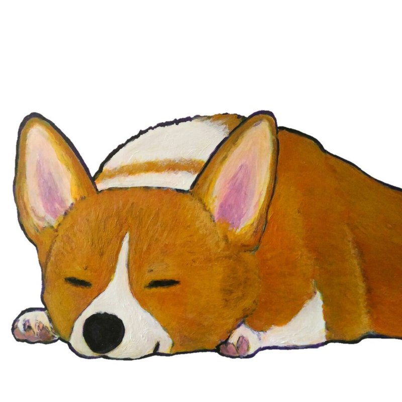 コーギーイラスト Ao Note