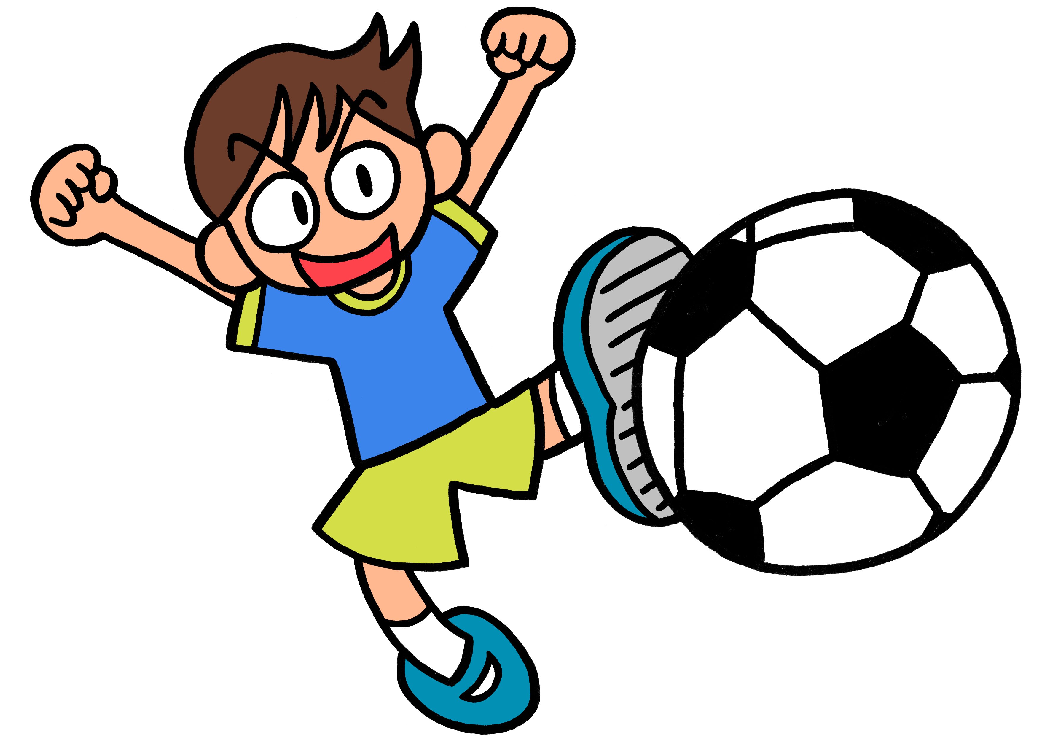 50 サッカー 少年 イラスト イラスト画像検索エンジン