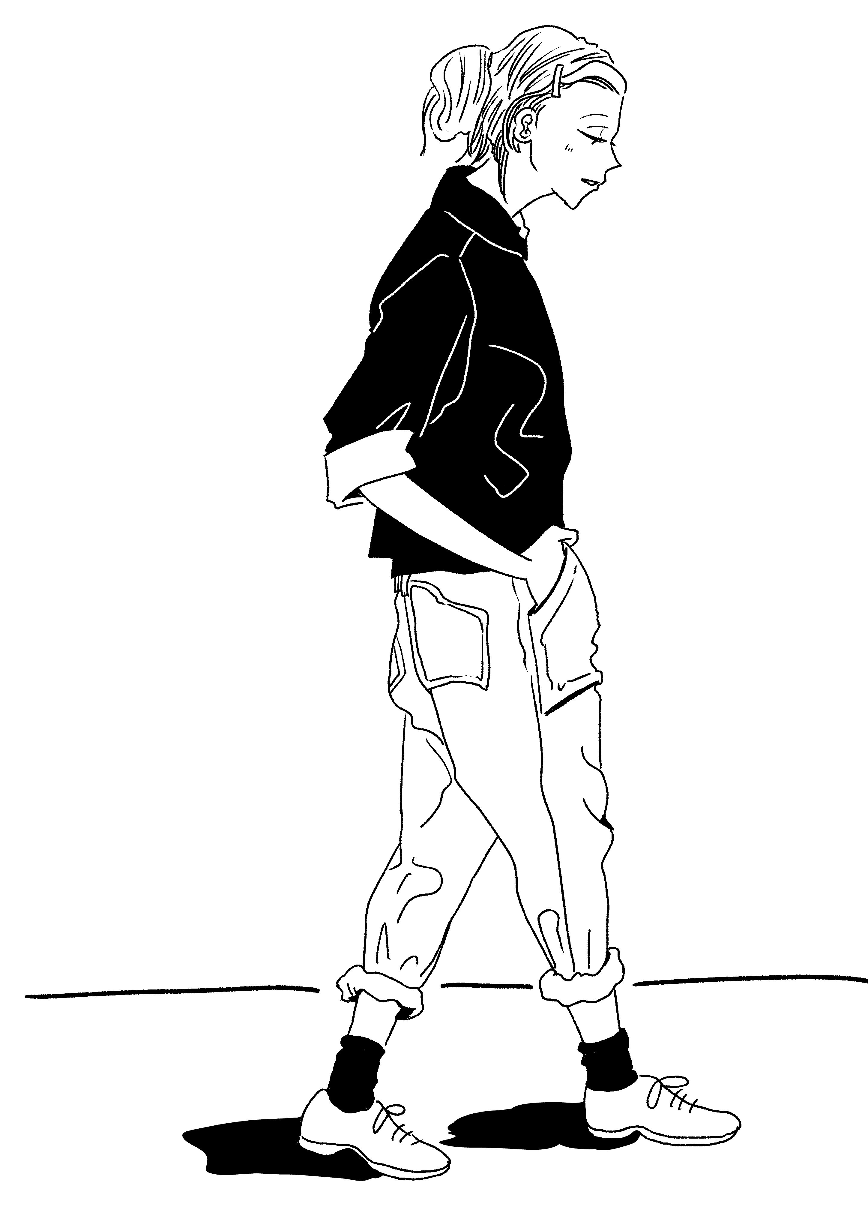 ほぼ毎日漫画のために人を描く練習と色塗りが苦手なので克服したい練習４日目 ともちん Note