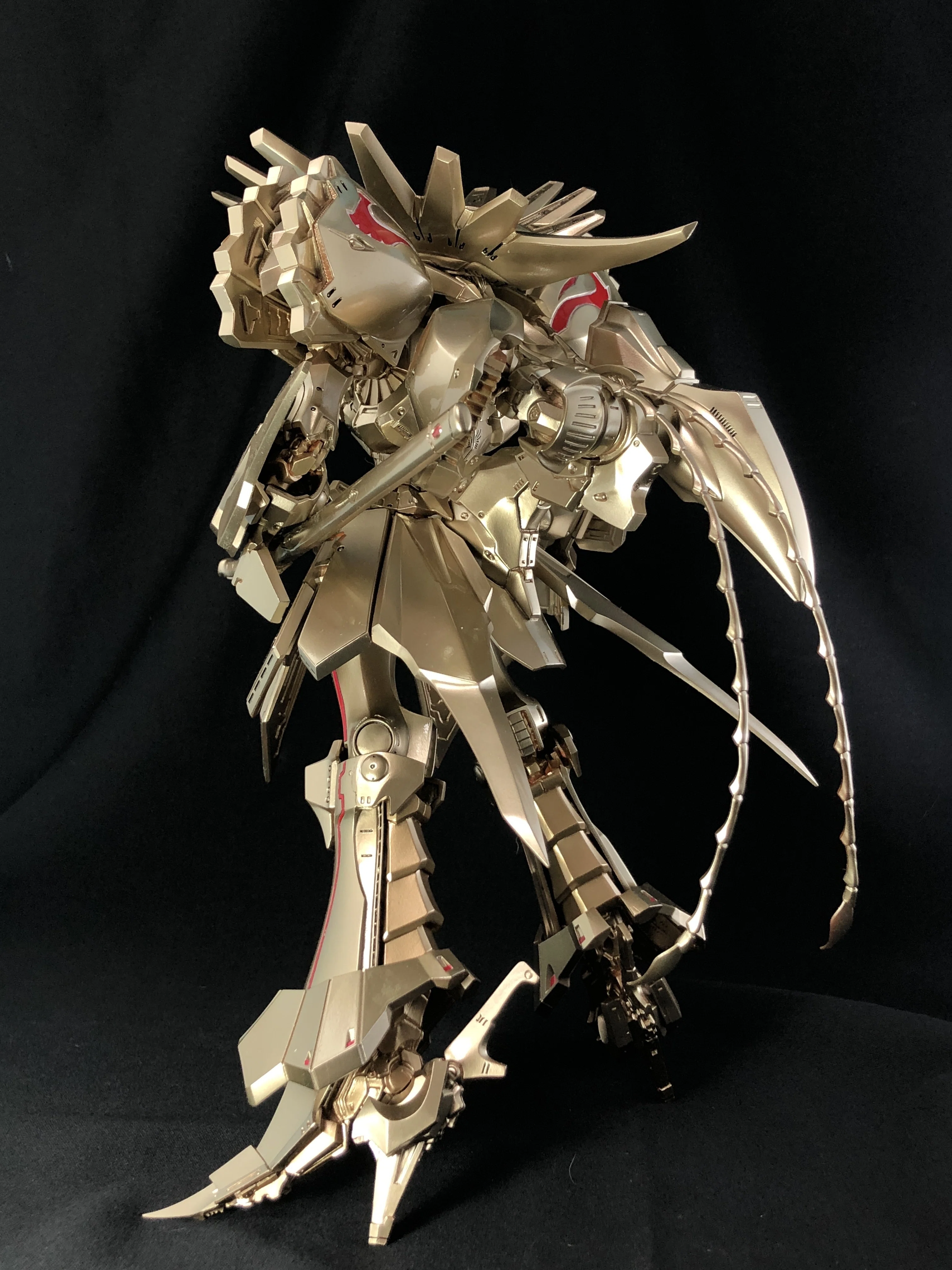 ボークス『HSGK 1/100 KNIGHT of GOLD A-T』完成写真｜May dé Garage