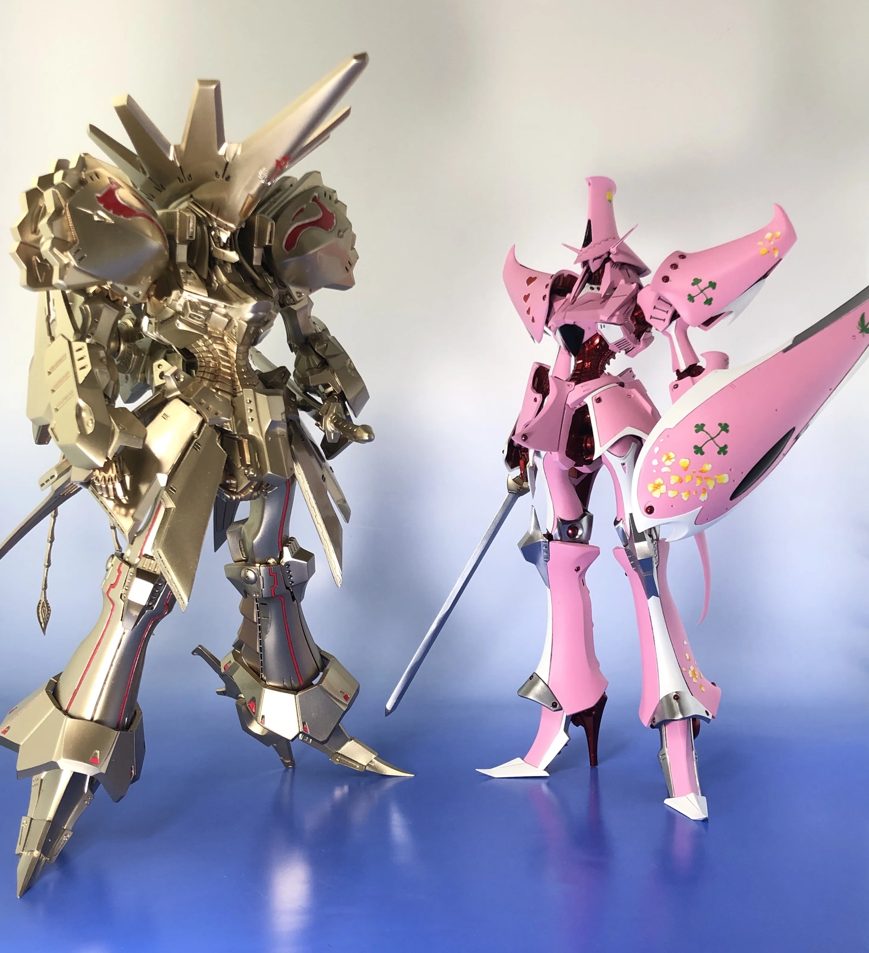 ボークス『HSGK 1/100 KNIGHT of GOLD A-T』完成写真｜May dé Garage