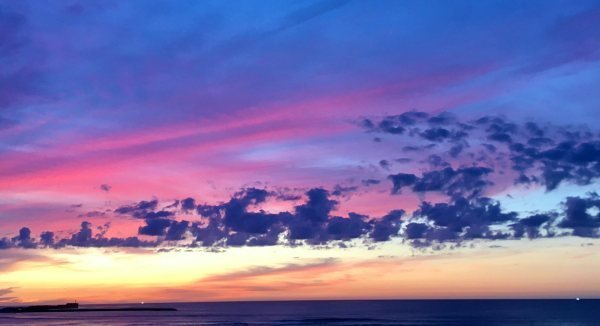 夕暮れの海と空 Hareno 気象予報士 ブロガー Note