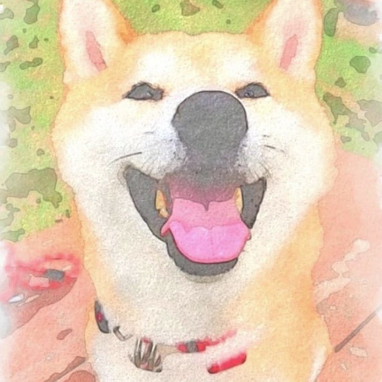 毎日 柴犬ナナコ 水彩絵の具 8 ツネツネ Note