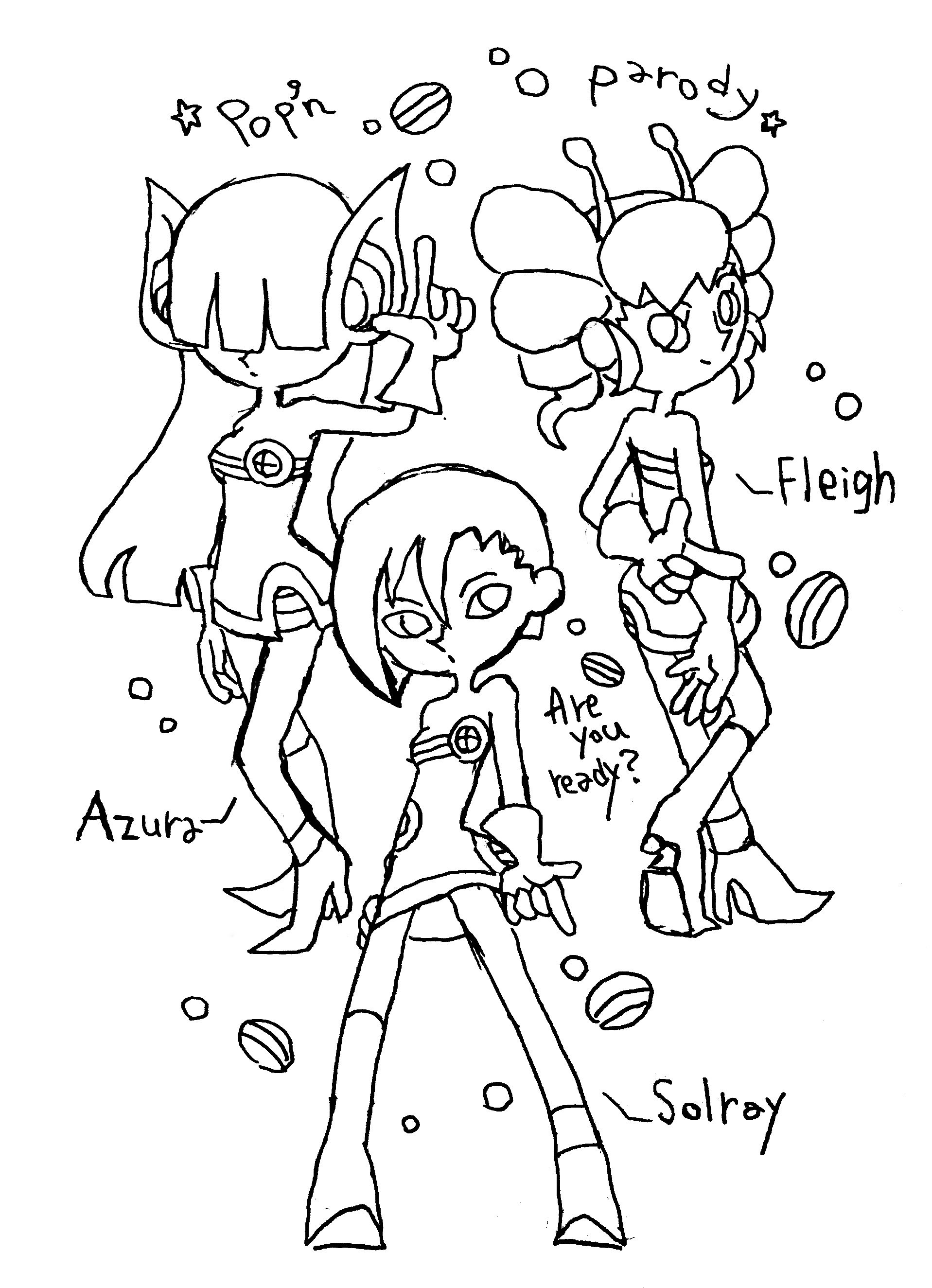 Shootin イラスト Aru Note