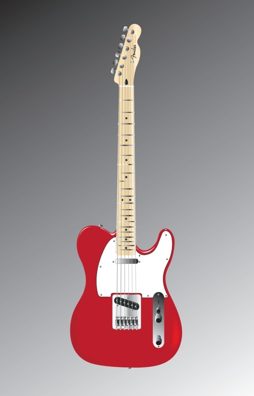 イラレでお絵描き テレキャスタ よね工房 縫製クリエイター Note