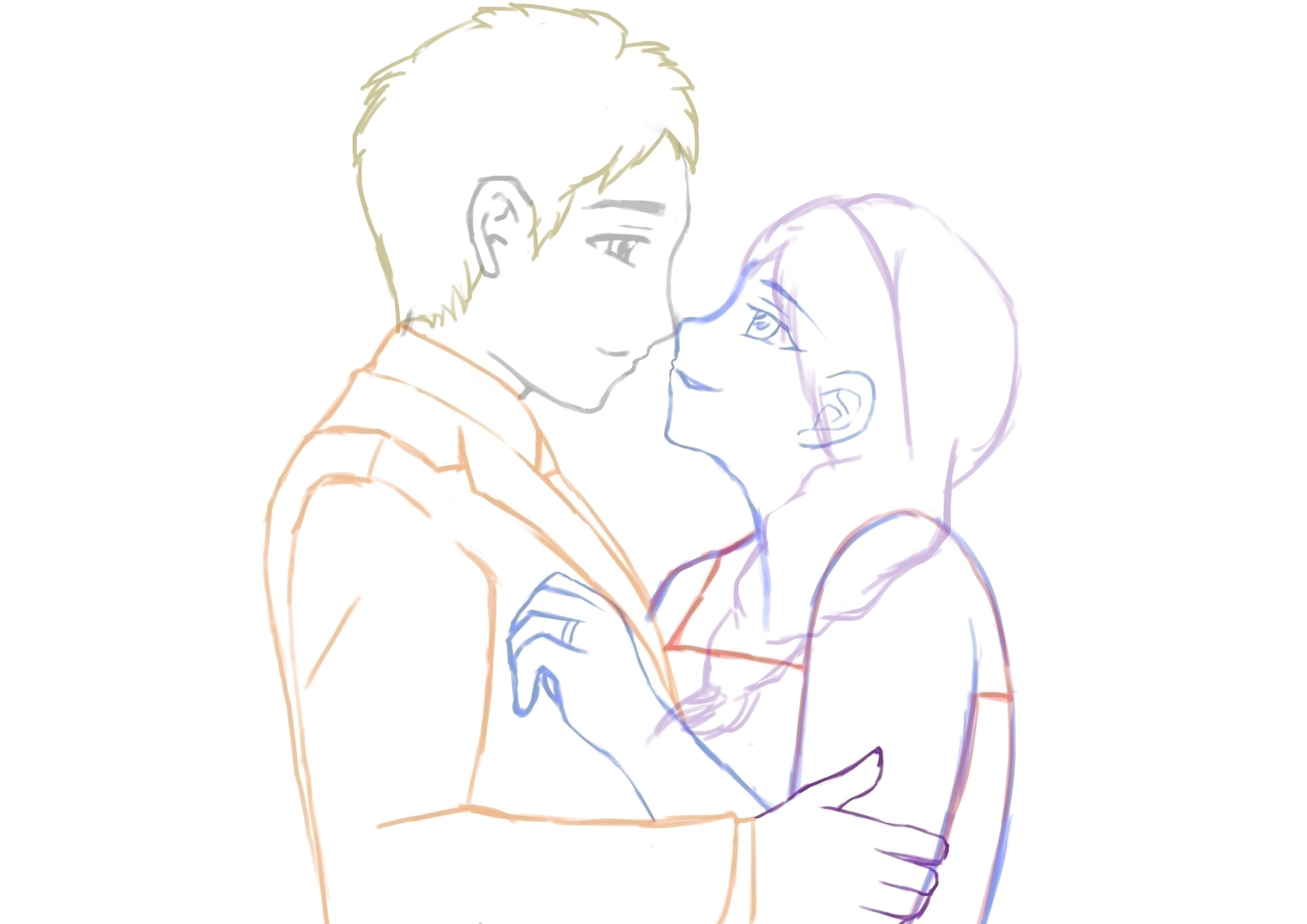 下書き 完成イラスト 下書き ラフ の方が上手いとは言わせないぞ 夏木純 Note