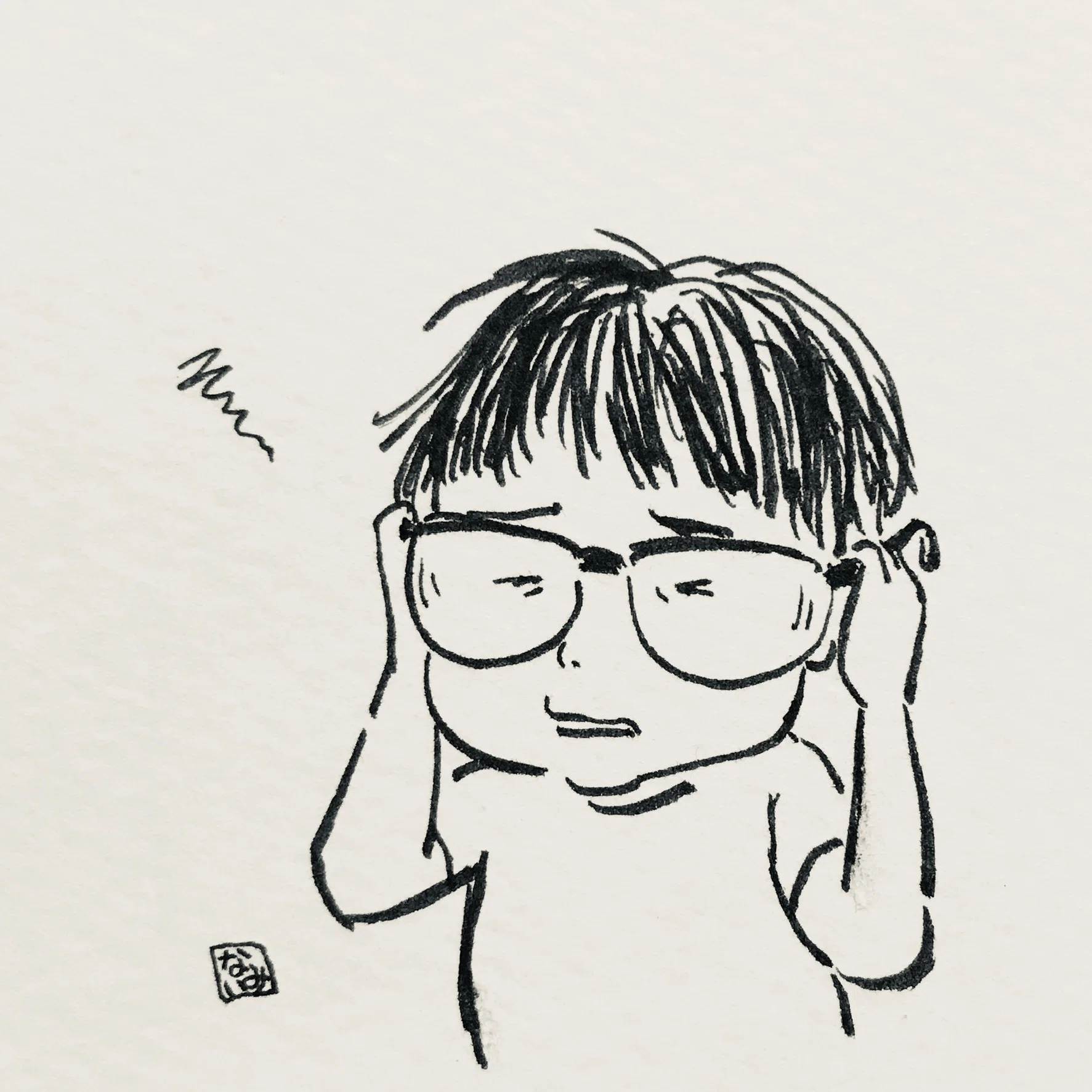 お絵かき 親の眼鏡 娯楽ないみ Note
