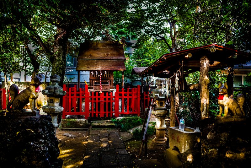@ Toyokawa-inari Jinja Shrine, Mejiro-dai, Bunkyoo-ku, Tokyo.  #豊川稲荷神社