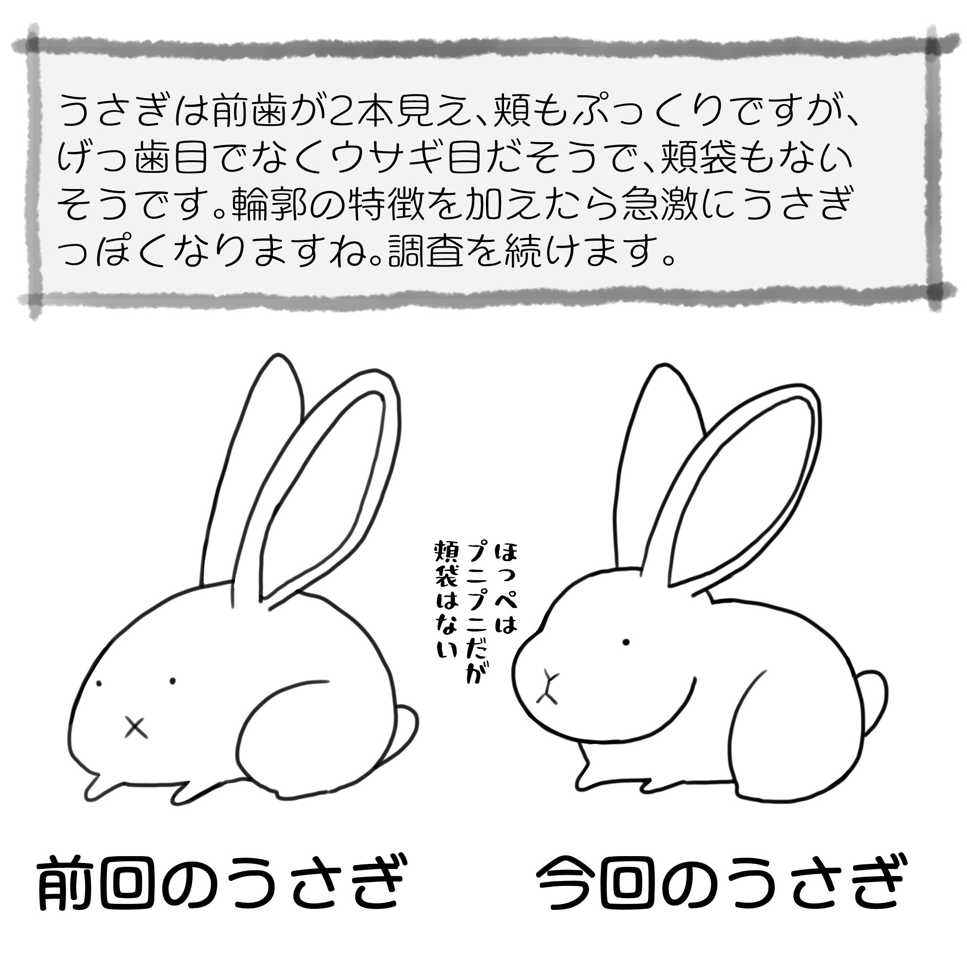うさぎです その7 うさぎに頬袋はある Trickey Note うさぎです その7 うさぎに頬袋はある Trickey Note