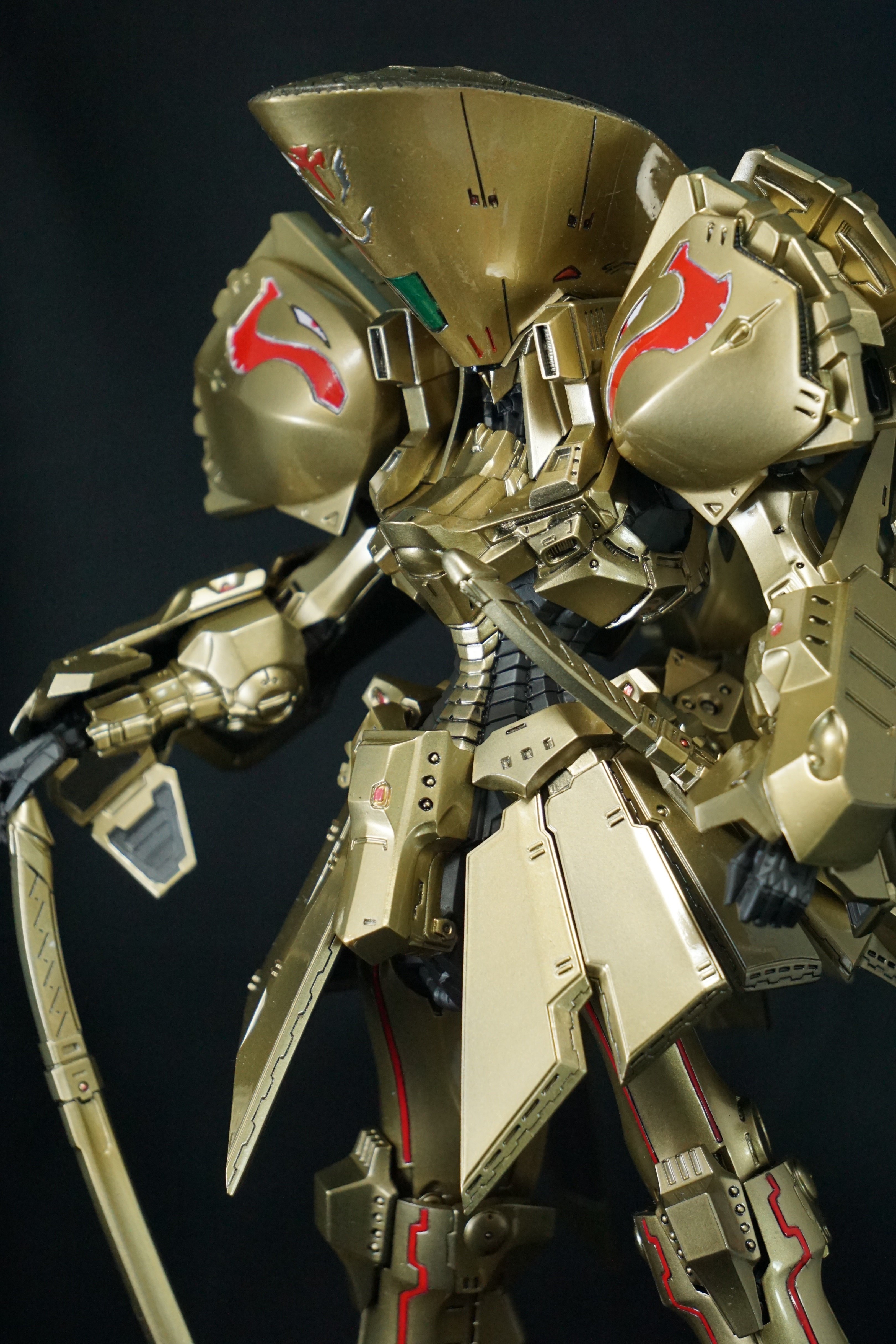 ボークス『HSGK 1/100 KNIGHT of GOLD』完成写真｜May dé Garage