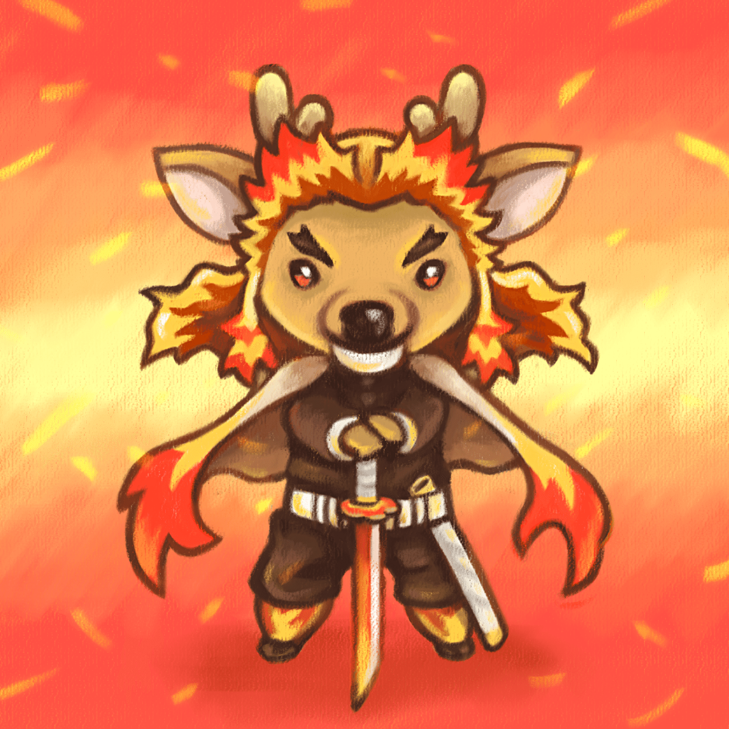 煉獄鹿寿郎 ヨシノマホ 奈良県が大好き Note