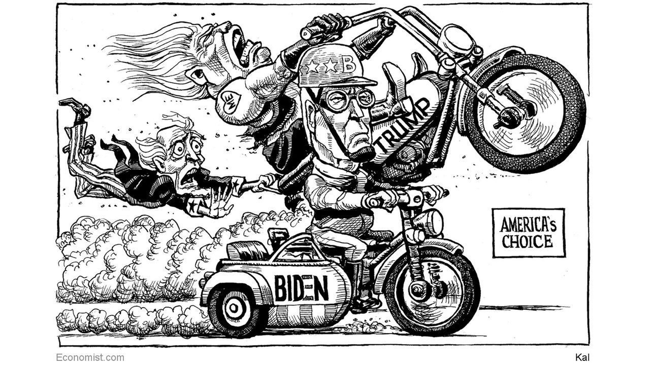 アメリカの選択 The Economistの一コマ漫画より Kal S Cartoon Simple333 Note アメリカの選択 The Economistの一コマ漫画より Kal S Cartoon Simple333 Note