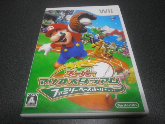 スーパーマリオスタジアム ファミリーベースボール Wii アストラル ゲーム好き Note