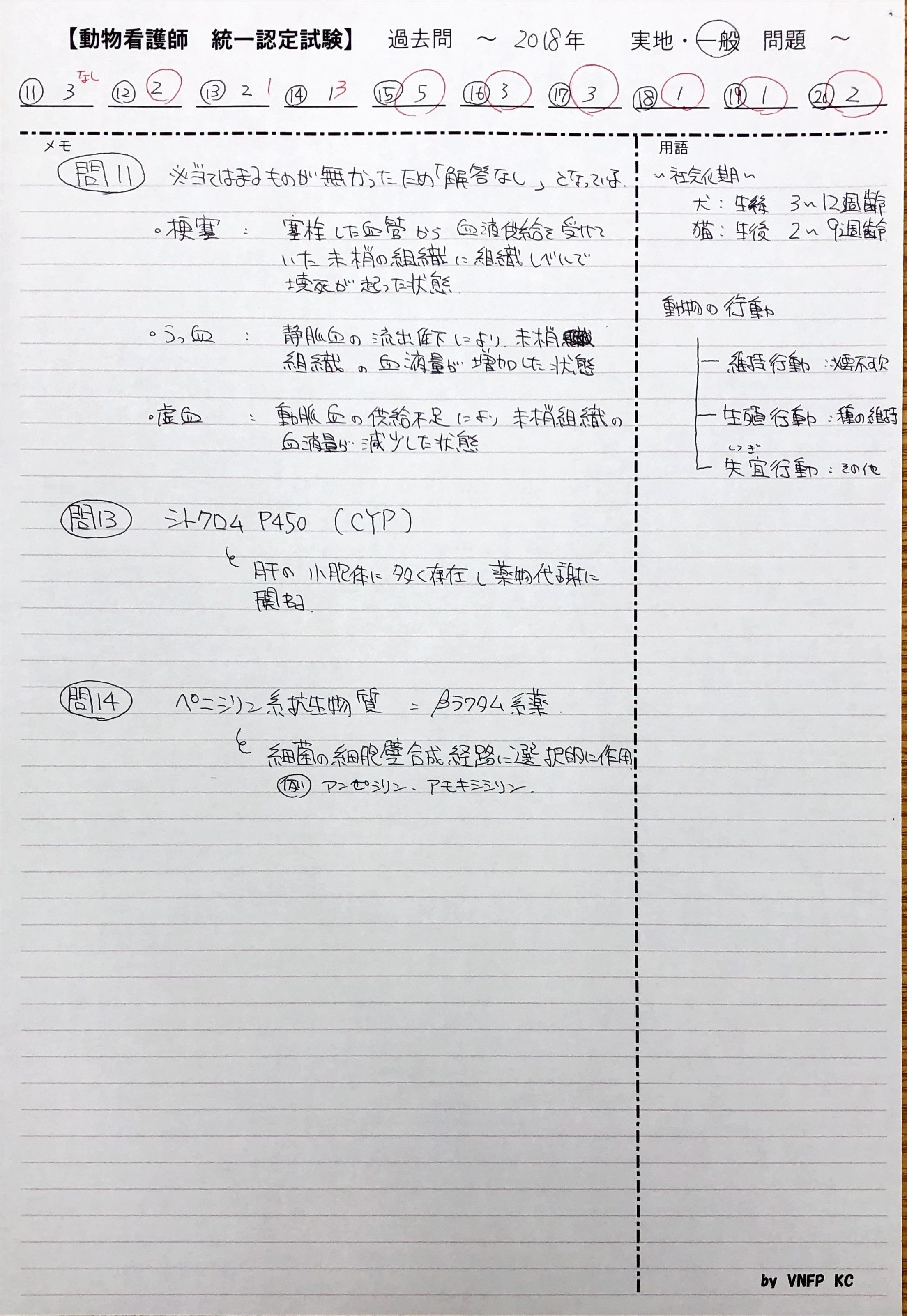 統一認定試験 過去問18 一般問題 問11 Vnkc Note