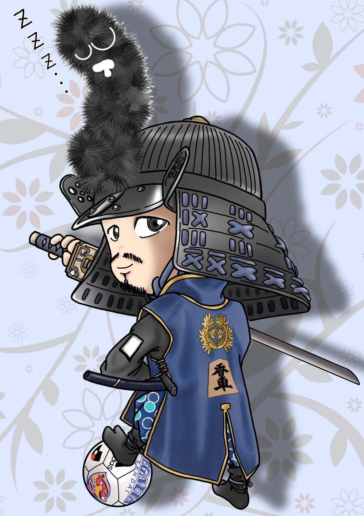伊達武将隊関連イラスト 温羅 Note