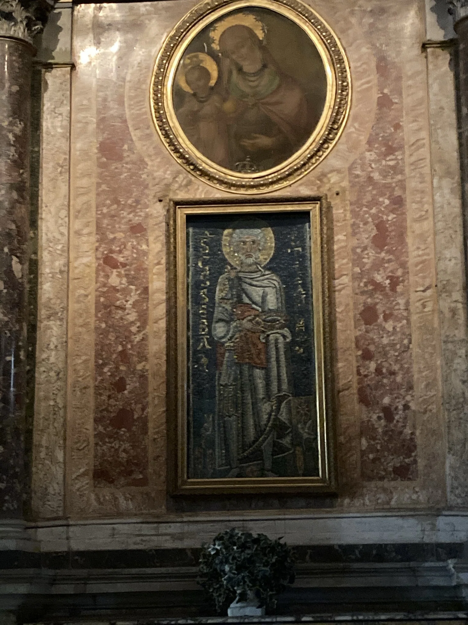 ローマの休日出勤 ミケランジェロの彫刻があるサン・ピエトロ・イン