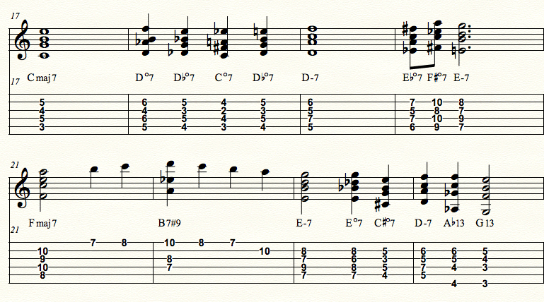 White Christmas ソロギターのアレンジ Part3 金澤 悠人 Note White Christmas ソロギターのアレンジ Part3 金澤 悠人 Note