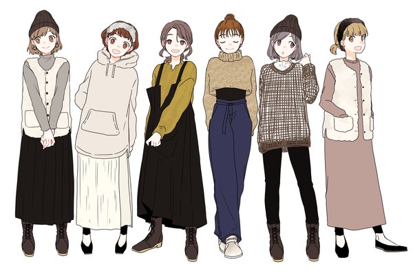 コーディネートイラスト Maru Note コーディネートイラスト Maru Note