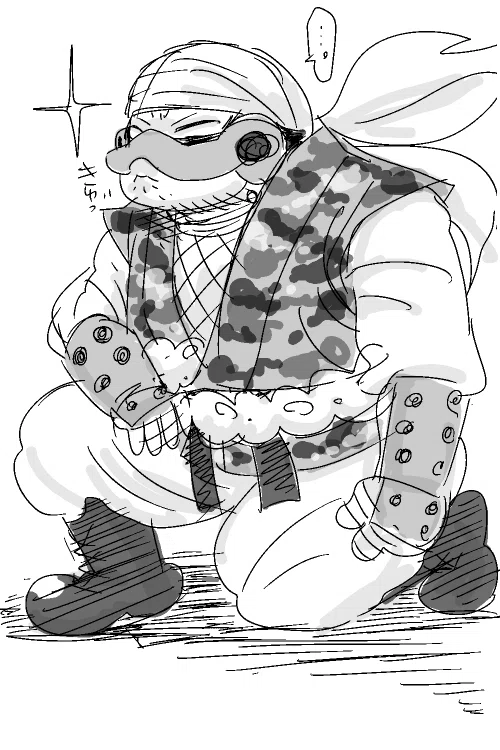 フロッグマン サン絵 カモンフクスケ Note
