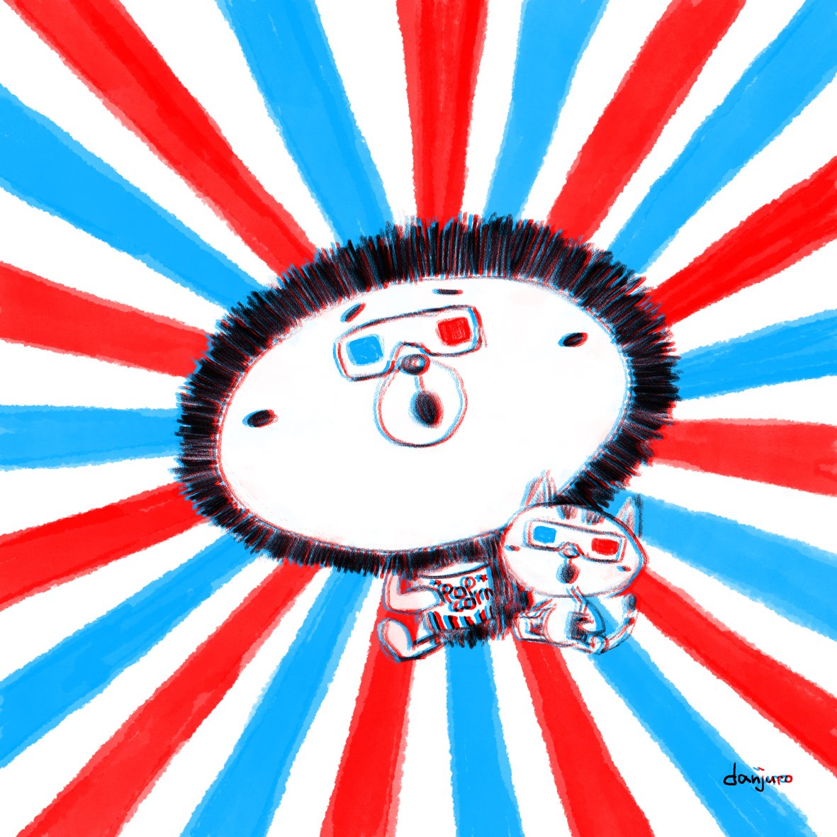 Adobefrescoでイラスト22 ダンジュウロー Note