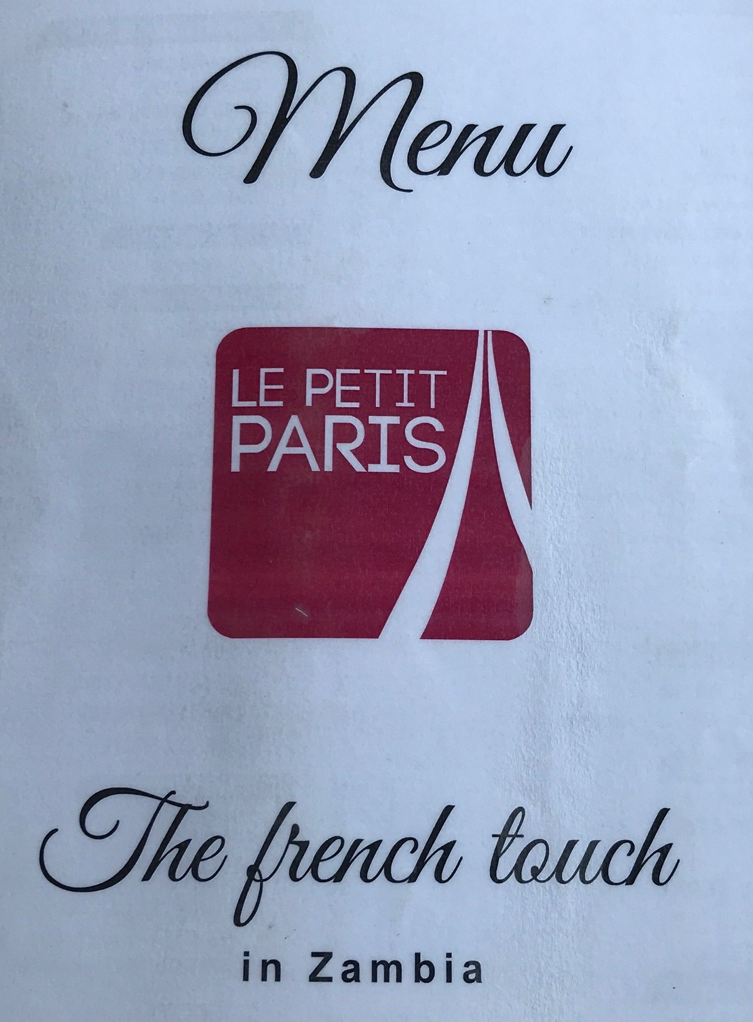 お洒落カフェ（7／10） Le petit paris Zambia（プチパリ） 首都ルサカ｜ねこinザンビア｜note