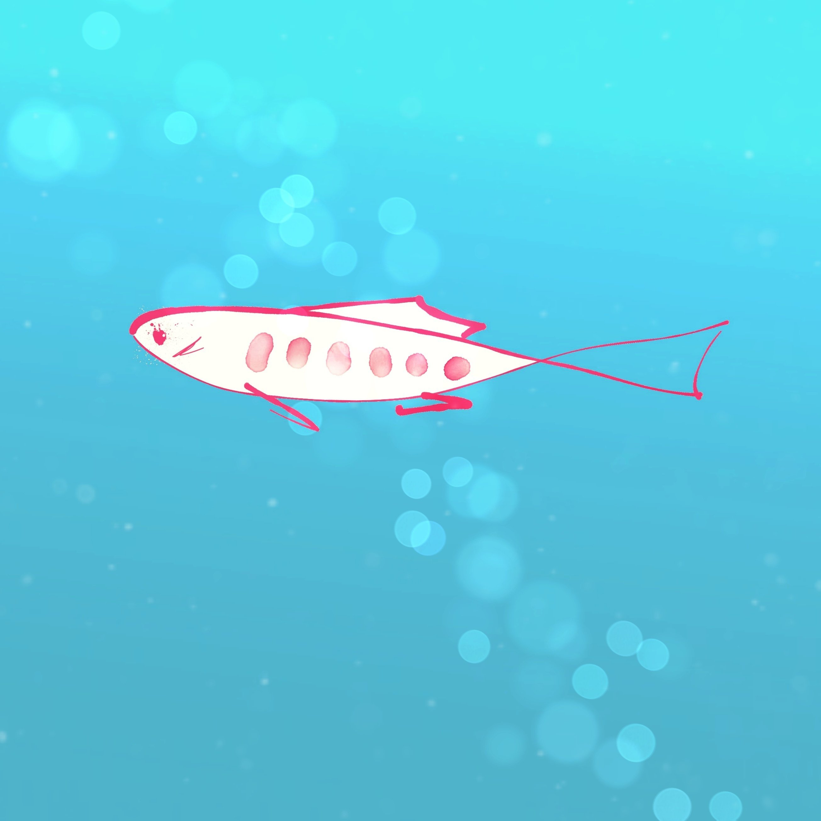 デジタルイラスト 淵に憩う 森野ニコラ Note