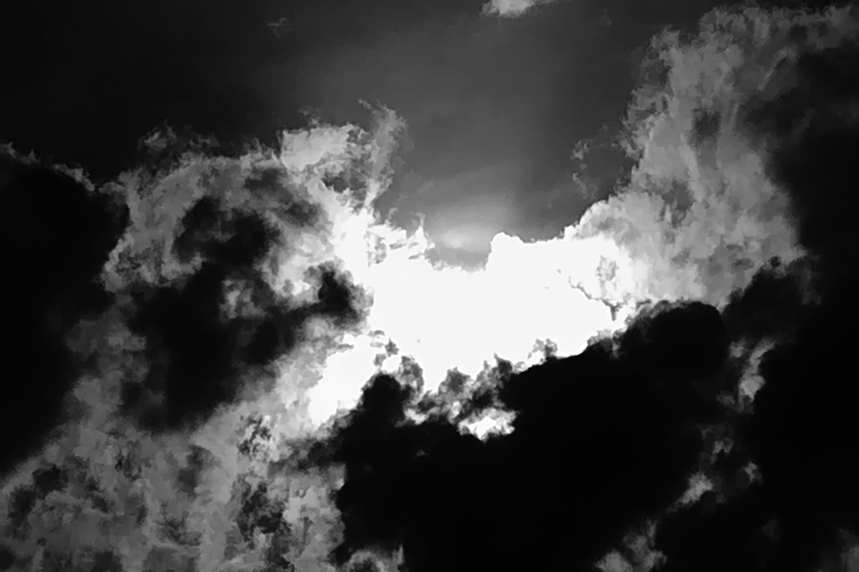 ドラマチックな雲の世界｜雲写真