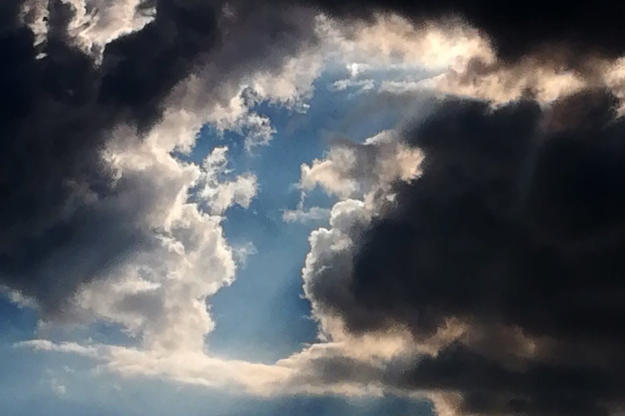 ドラマチックな雲の世界｜雲写真