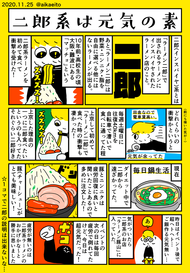 毎日更新 今日の日記漫画 ラーメン 秋鹿えいと Note 毎日更新 今日の日記漫画 ラーメン 秋鹿えいと Note