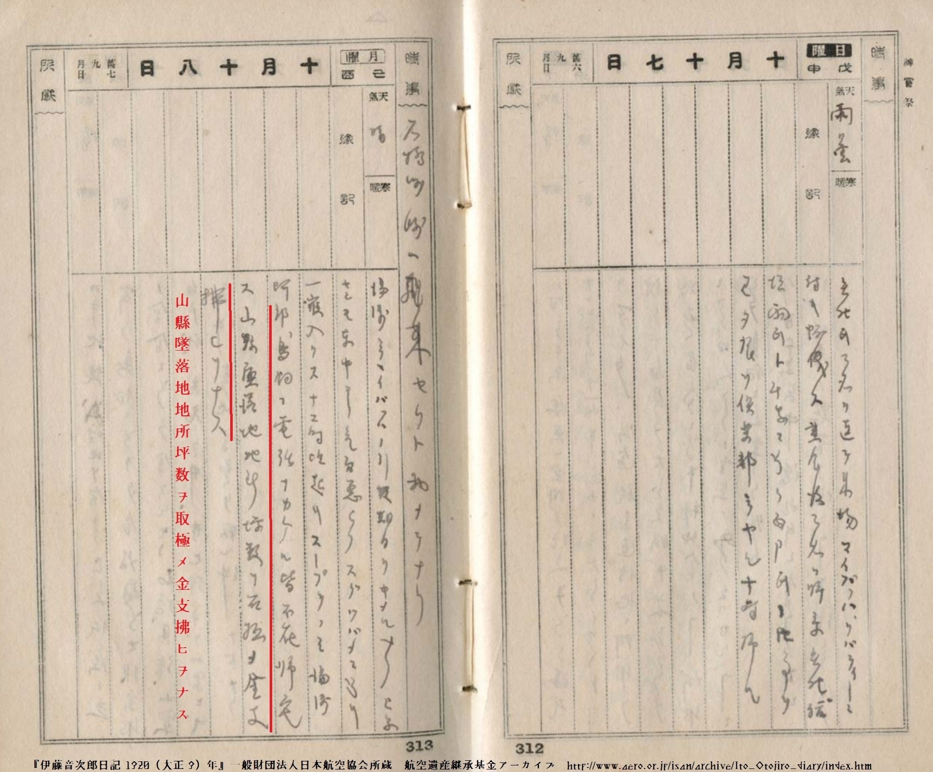 百年ﾆｭｰｽ】1920(大正9)10月18日(月) 伊藤音次郎(伊藤飛行機研究