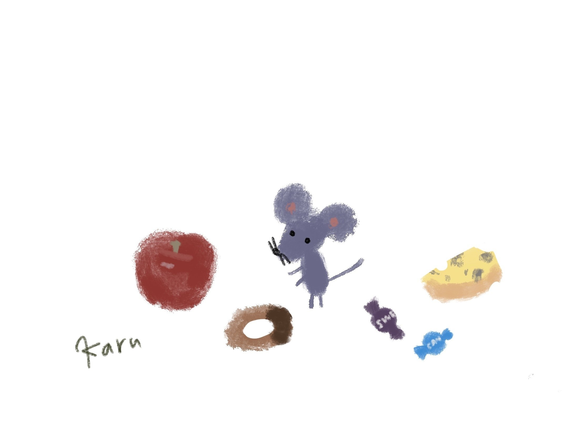 ネズミ の 絵 ねずみのイラスト年賀状 無料のかわいい干支デザイン素材 Web素材 All About