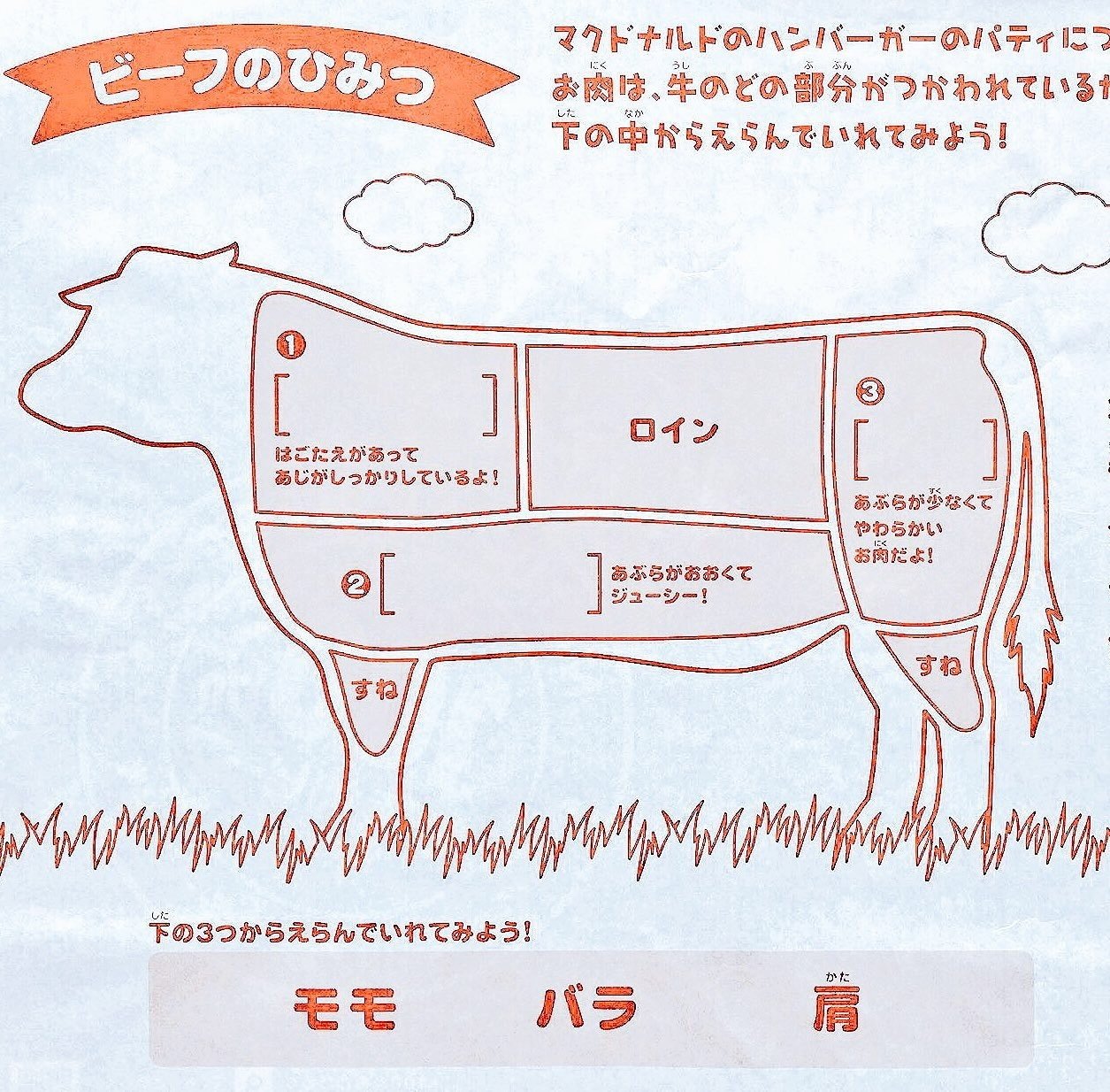 マクドナルドで お肉の部位 をお勉強 ホルモンもい将 Moisho Note マクドナルドで お肉の部位 をお勉強 ホルモンもい将 Moisho Note