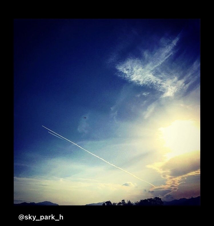 https://www.instagram.com/sky_park_h/遠くへいきたい気持ちで撮影しました❗️
