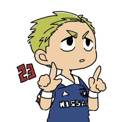 アイコン映えを意識したが技術が足りなくアイコン映えなかった選手のイラスト Mmm Note